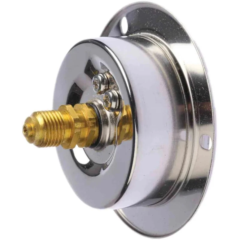 Bourdon Stainless Steel 63 mm Front Flange Pressure Gauge G 1/4 Connection 400 bar MIT3-B22.B38