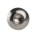 RS PRO Bright Zinc Stainless Steel Hex Socket Cap Screw M4 x 8 mm, Grade 10.9 183-8626