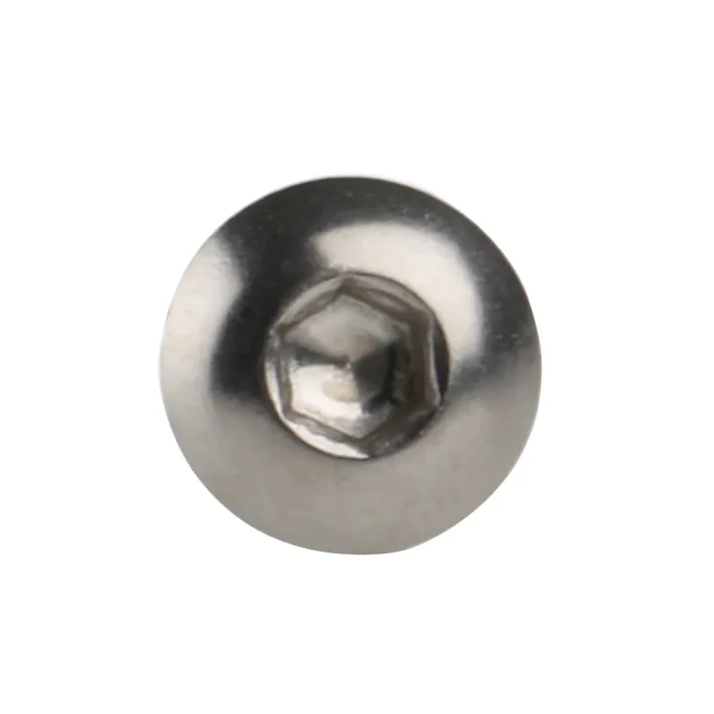 RS PRO Bright Zinc Stainless Steel Hex Socket Cap Screw M4 x 8 mm, Grade 10.9 183-8626