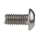 RS PRO Bright Zinc Stainless Steel Hex Socket Cap Screw M4 x 8 mm, Grade 10.9 183-8626