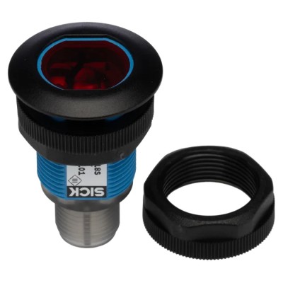 SICK Background Suppression Photoelectric Sensor Barrel Sensor 20 mm to 150 mm PNP Output IP67 GRTB18S-P2417