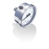 Bourdon Stainless Steel 63 mm Dial Size G 1/4 Back Entry Pressure Gauge 25 bar MEX3-F20.B26