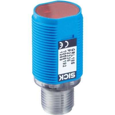 SICK Through Beam Barrel Photoelectric Sensor 0 → 10 m Detection Range, PNP Output, IP67, Model GRSE18S-P2447