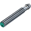 Pepperl + Fuchs Threaded Barrel Inductive Proximity Sensor M8 x 1 Flush Mount Brass Housing 30 V DC 200mA NEB4-8GM50-E2-V3