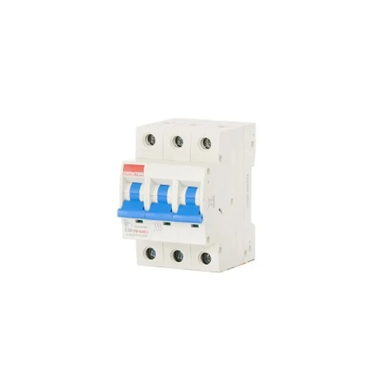 Contactum Defender B Board DDB Miniature Circuit Breaker, 3-Pole, 20A, Type C Tripping, 415V AC, 10 kA Breaking CPB1020C3