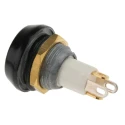 ITW Switches Illuminated Miniature Momentary Push Button Switch, Panel Mount, 13.6 mm Cutout, SPST, Green LED, 59-413G