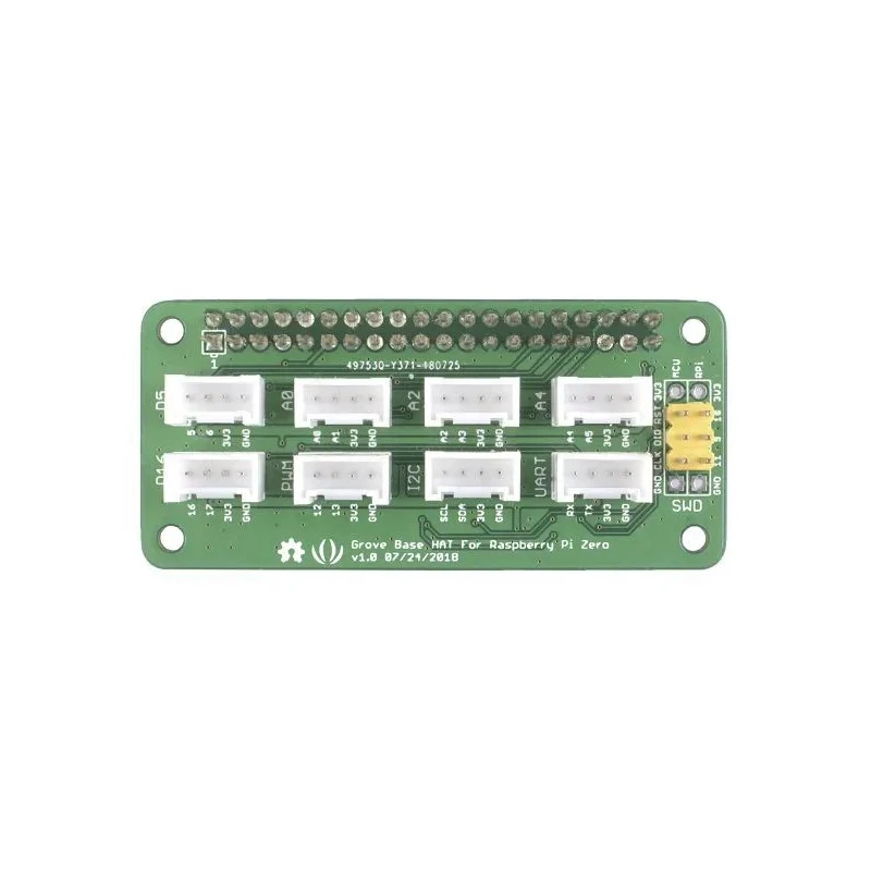 Seeed Studio Grove Base HAT with 8 Grove Module Connector for Raspberry Pi Zero 103030276