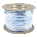 RS PRO 6491B Series Blue Hook Up Wire, 7/0.67 mm Core Strands, 100 m Length, Thermoplastic Polyolefin Jacket 185-3937