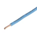 RS PRO 6491B Series Blue Hook Up Wire, 7/0.67 mm Core Strands, 100 m Length, Thermoplastic Polyolefin Jacket 185-3937