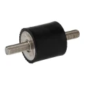 RS PRO Cylindrical M8 Anti-Vibration Mount Male to Male Bobbin with 42.32 kg Compression Load, 30 mm OD, 70 mm 185-4486
