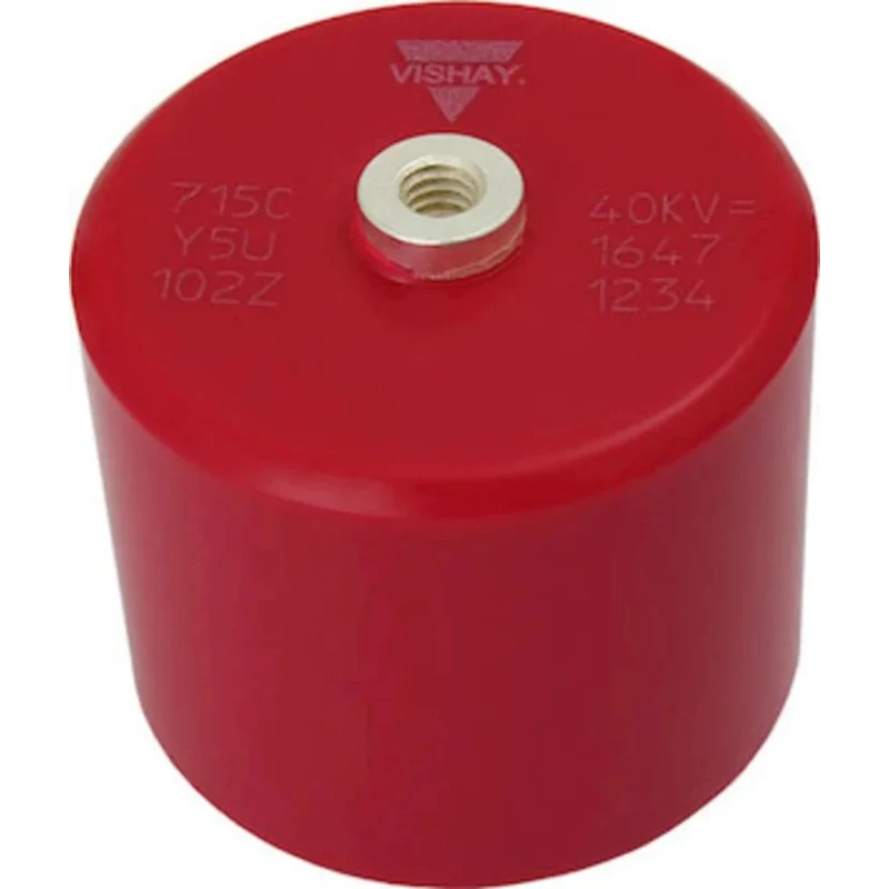 Vishay Single Layer Ceramic Capacitor 20 nF 3.5kV dc Y5U Dielectric Screw Mount Disc 715C10DKS20