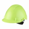 3M Yellow Ventilated Safety Helmet with Adjustable Ratchet Suspension G30NGB