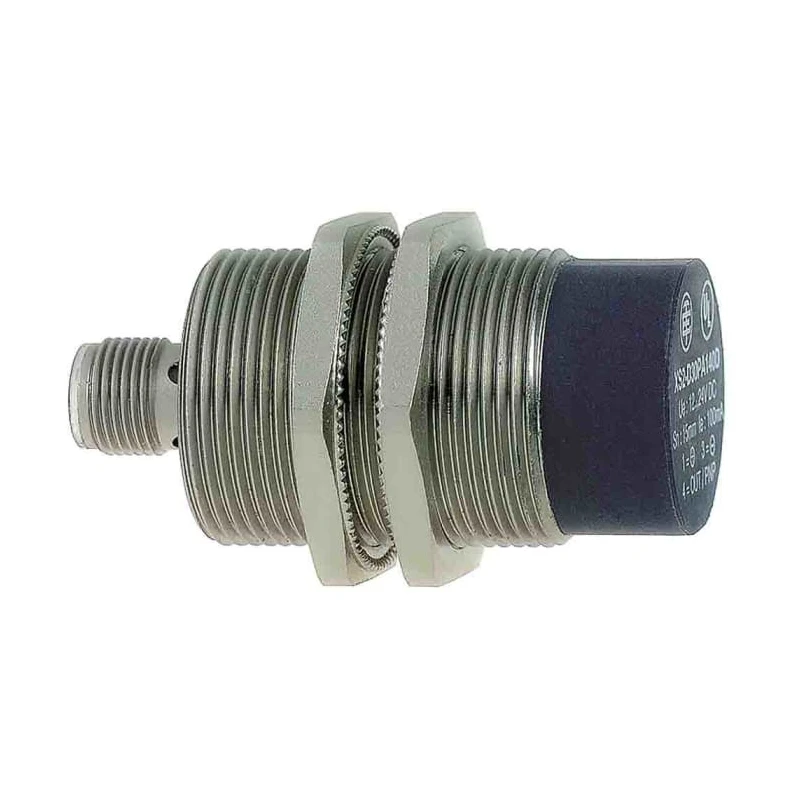 Telemecanique Sensors Threaded Barrel Inductive Proximity Sensor, M30 x 1.5, Brass Housing, 58 V DC, 22 mm XS630B4PBM12