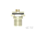 TE Connectivity Circular Connector 3 Contacts Rear Mount M12 Plug Male IP67 Polymer Housing T4140L12041-000