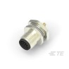 TE Connectivity M12 Series Circular Connector Plug Male, 12 Contacts, Front Mount, IP67, Nylon Housing T4132012121-000