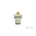 TE Connectivity M12 Series Circular Connector Plug Male, 12 Contacts, Front Mount, IP67, Nylon Housing T4132012121-000
