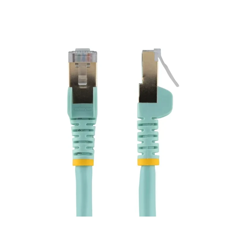 StarTech.com Cat6a 10Gbit/s Shielded Screened Ethernet Cable 1 m Light Blue PVC 