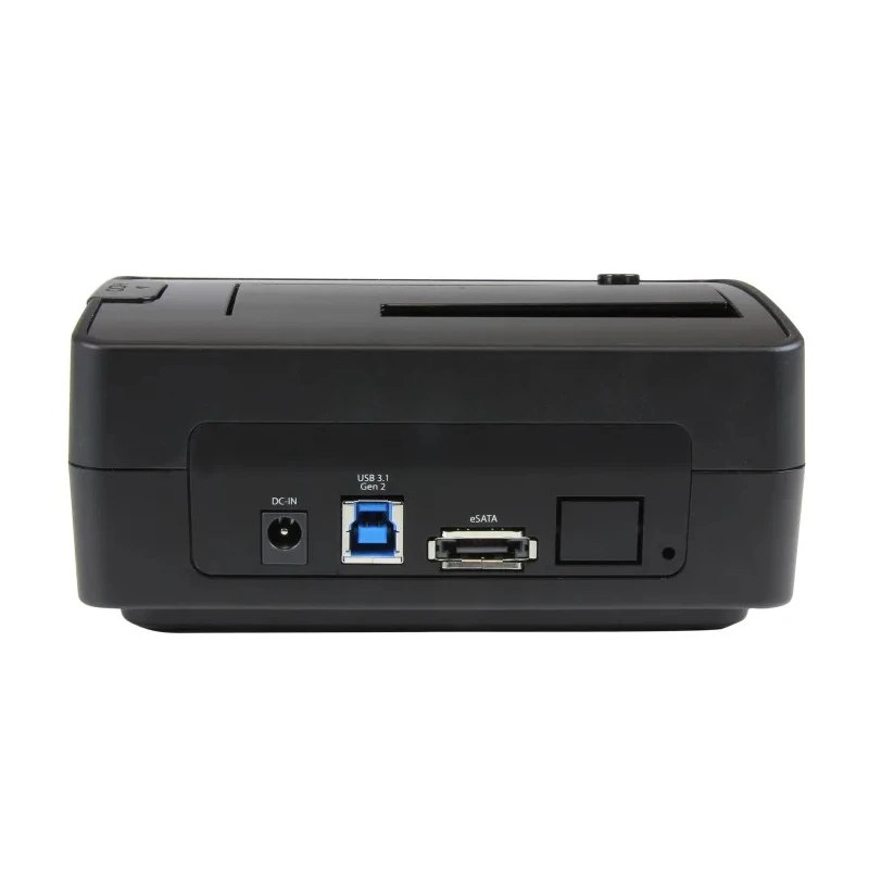 StarTech.com USB 3.1 Hard Drive Docking Station for 2.5 in and 3.5 in SATA Drives 14.5 cm x 93 mm x 6.3 cm SDOCKU313E