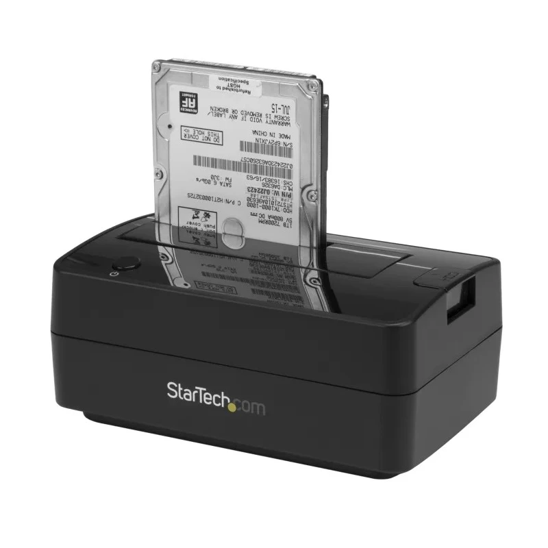 StarTech.com USB 3.1 Hard Drive Docking Station for 2.5 in and 3.5 in SATA Drives 14.5 cm x 93 mm x 6.3 cm SDOCKU313E