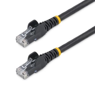 RS PRO Cat6 Ethernet Cable, Black, 2 m Length, Unshielded Unscreened Snagless PVC Jacket N6PATC2MBK