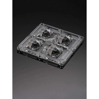 Ledil Strada Series 4-Way LED Lens Medium Angle Beam 90x90x12.63mm CS15771_STRADA-2X2MX-8-T2