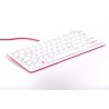 Raspberry Pi White, Red QWERTZ (German) Raspberry Pi Keyboard with Built-in USB Hub SC0168