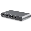 StarTech.com USB C Docking Station Dual 4096 x 2160 Pixel DisplayPort 2 USB 3.0 Ports 100W PD DK30C2DAGPD