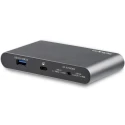 StarTech.com USB C Docking Station Dual 4096 x 2160 Pixel DisplayPort 2 USB 3.0 Ports 100W PD DK30C2DAGPD