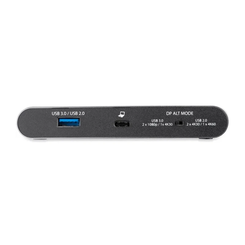 StarTech.com USB C Docking Station with USB 3.0, 2 HDMI Ports, 4096 x 2160 Pixel Resolution, Thunderbolt 3 DK30C2HAGPD