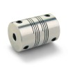 Ruland Mechanical Power Transmission Coupler 19.1 mm OD 5 mm Bore 31.8 mm Length Aluminium Zero-Backlash FSMR19-5-5-A