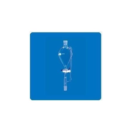 separating-funnels-with-ptfe-key-stopcock-interchangeable-stopper-conical-pear-shape-plain-stem-8740