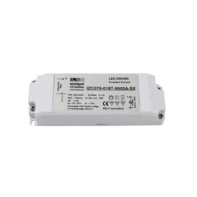 Intelligent LED Solutions 1 Output Constant Current LED Driver 13V, 26V, 18W, 700mA IPZ0 IPZ0