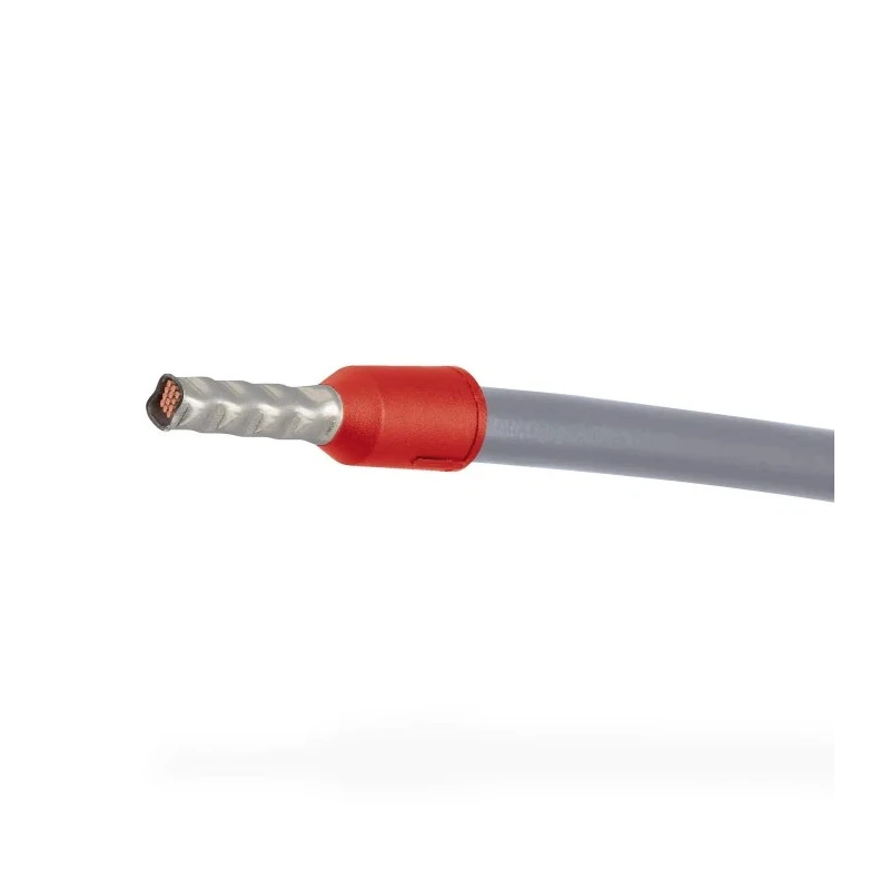 Phoenix Contact AI 1 -12 RD Insulated Crimp Bootlace Ferrule, 1.5 mm Pin Diameter, 12 mm Pin Length, Red, Suitable 3200674