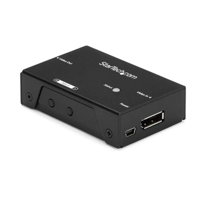 StarTech.com 1 Port DisplayPort over DP 7.1 Surround Sound Audio Video Extender 20 m Extension Distance 2560 x 1600 DPBOOST