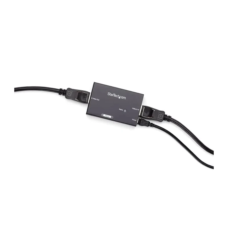 StarTech.com 1 Port DisplayPort over DP 7.1 Surround Sound Audio Video Extender 20 m Extension Distance 2560 x 1600 DPBOOST