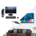 StarTech.com 1 Port DisplayPort over DP 7.1 Surround Sound Audio Video Extender 20 m Extension Distance 2560 x 1600 DPBOOST