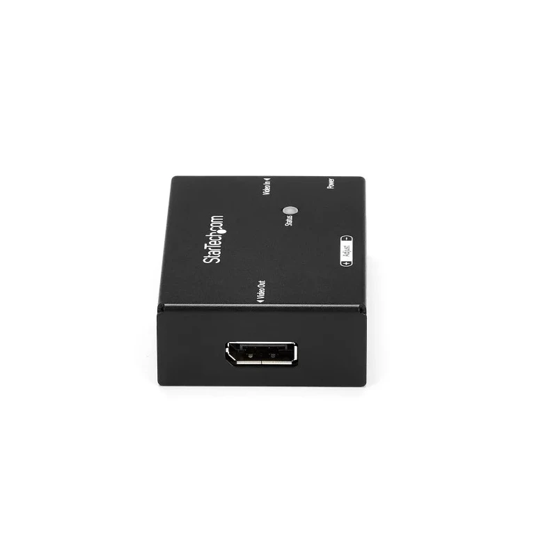 StarTech.com 1 Port DisplayPort over DP 7.1 Surround Sound Audio Video Extender 20 m Extension Distance 2560 x 1600 DPBOOST