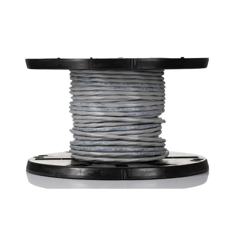 Alpha Wire Alpha Essentials Communication & Control Series Data Cable 2 Pairs 4 Cores 0.35 mm² 30 m Grey Sheath 1243/2C SL005