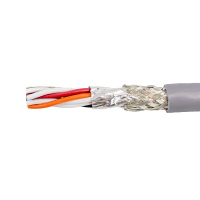 Alpha Wire Alpha Essentials Communication & Control Series Data Cable 4 Pairs 8 Cores 0.22 mm² 30 m Grey Sheath 6318 SL005