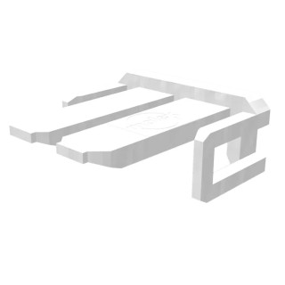 Molex Ultra-Fit 3.50mm Pitch 2 Circuits Nylon Terminal Position Assurance for use with 172264 Series 172264-4002