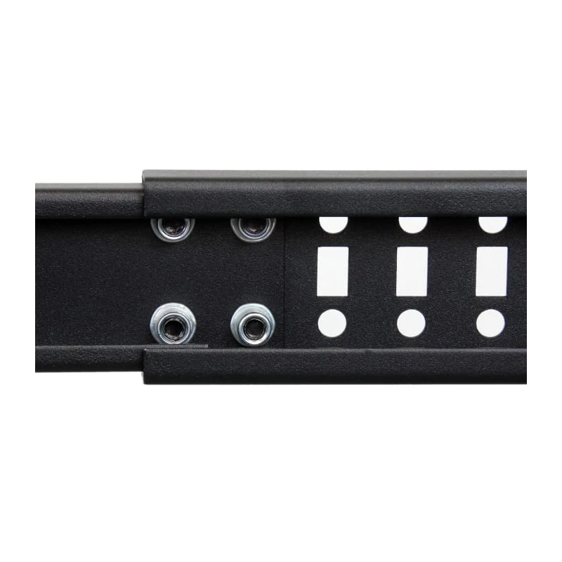 StarTech.com 25U 4 Post Steel Server Rack Frame Black 1.2m Height 4POSTRACK25U