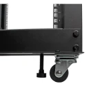 StarTech.com 25U 4 Post Steel Server Rack Frame Black 1.2m Height 4POSTRACK25U