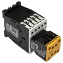 Eaton Contactor Relay, 24V DC Coil, 3-Pole, 4 A, 2.6 W Power, 4 NO/4 NC Auxiliary Contacts, 415V AC 191720 DILAS-R44(24VDC)