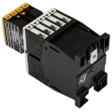 Eaton Contactor Relay, 24V DC Coil, 3-Pole, 4 A, 2.6 W Power, 4 NO/4 NC Auxiliary Contacts, 415V AC 191720 DILAS-R44(24VDC)