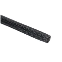 HellermannTyton Expandable Braided Polyethylene Terephthalate Black Cable Sleeve 5m Length 18mm-34mm 170-12500 HEGP25-PET-BK