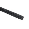 HellermannTyton Expandable Braided Polyethylene Terephthalate Black Cable Sleeve 5m Length 18mm-34mm 170-12500 HEGP25-PET-BK