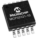 Microchip 14-bit Single-Ended SAR ADC 1 Msps SPI Interface 10-Pin MSOP MCP33121-10-E/MS