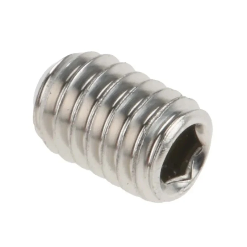 RS PRO Stainless Steel M4 x 6 mm Grub Screw Plain Cup 187-0715
