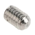 RS PRO Stainless Steel M4 x 6 mm Grub Screw Plain Cup 187-0715