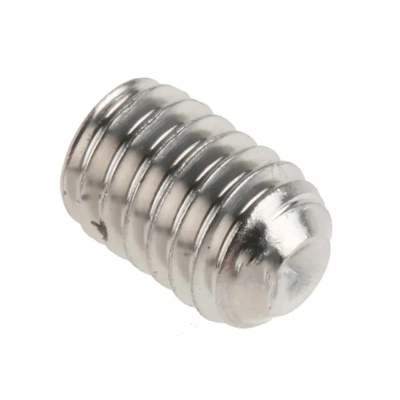 RS PRO Stainless Steel M4 x 6 mm Grub Screw Plain Cup 187-0715